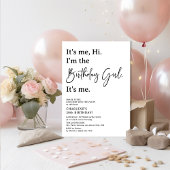 Ik ben het. Hallo. Ik ben het verjaardagsfeest voo Kaart