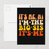 Ik Ben Het Hé, Ik Ben De Grote Zus Het Is Mij Grap Briefkaart (Voorkant / Achterkant)