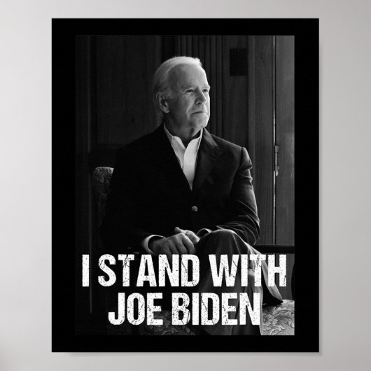 Ik ben het helemaal eens met Joe Biden 1 Poster (Voorkant)