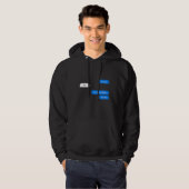 Ik Ben Het Hi Ik Ben Het Probleem Ik Ben Het Hoodie (Voorkant volledig)