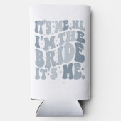 Ik ben het Hoi Ik ben de bruid Zijn Me Cool Gepers Seltzer Blikjeskoeler (Achterkant)