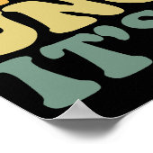 Ik ben het Hoi Ik ben de Oom Het is mij Grappige O Poster (Hoek)