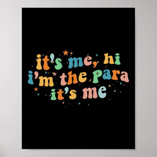 Ik ben het, hoi, ik ben de para die ik ben poster (Voorkant)