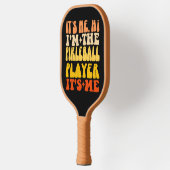 Ik ben het Hoi Ik ben de Pickleball speler Custom Paddle (Links)