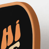 Ik ben het Hoi Ik ben de Pickleball speler Custom Paddle (Links Detail)