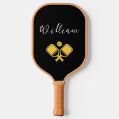 Ik ben het Hoi Ik ben de Pickleball speler Custom Paddle (Achterkant)