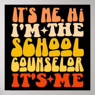 Ik ben het Hoi, ik ben de schoolbegeleider, ik ben Poster