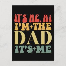Ik ben het Hoi Ik ben de vader Het is mij Grappig  Briefkaart