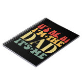 Ik ben het Hoi Ik ben de vader Het is mij Grappig Notitieboek (Linkerzijde)