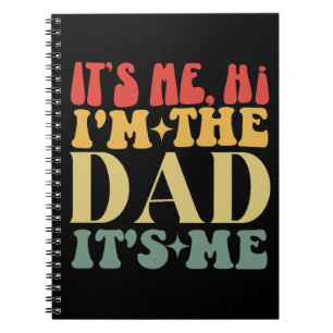 Ik ben het Hoi Ik ben de vader Het is mij Grappig Notitieboek