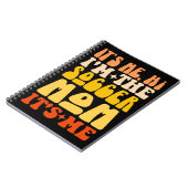 Ik ben het Hoi Ik ben de Voetbal Moeder Het is mij Notitieboek (Linkerzijde)