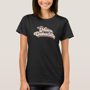 Ik ben het hoofdpersonage in het middelpunt van de t-shirt