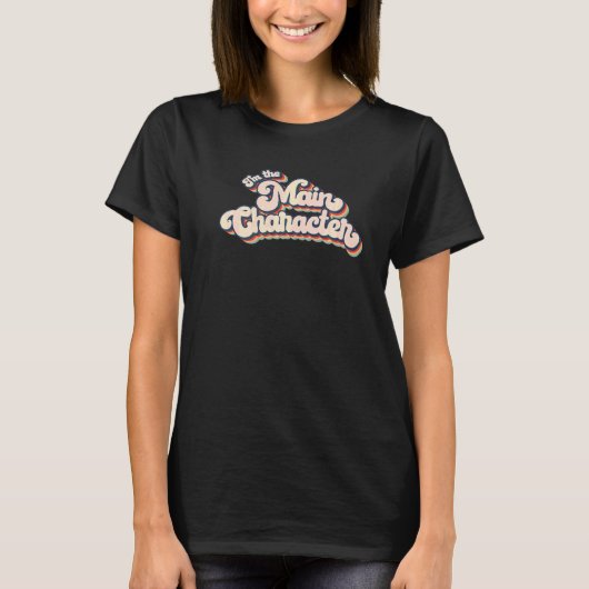 Ik ben het hoofdpersonage in het middelpunt van de t-shirt (Voorkant)