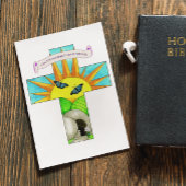 Ik ben het Inspirerend Briefkaart van het Wederopb