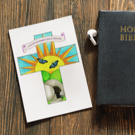 Ik ben het Inspirerend Briefkaart van het Wederopb