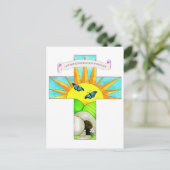 Ik ben het Inspirerend Briefkaart van het Wederopb (Staand voorkant)