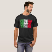 Ik ben het Italiaanse Gezegde van de Boss Capiche  T-shirt (Voorkant volledig)