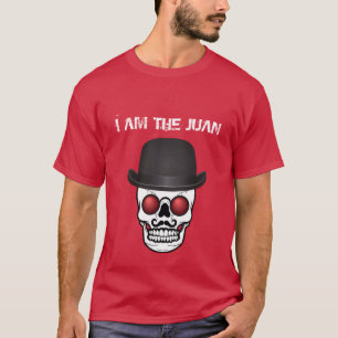 Ik ben het Juan Tshirt met Derby Pet Skull