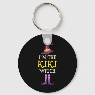 Ik ben het Kiki Witch Kostuum Halloween Funny Witc Sleutelhanger