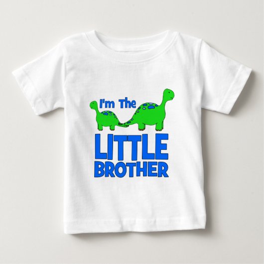 Ik ben het kleine broertje! Aangepaste Dinosaur Gi (Voorkant)