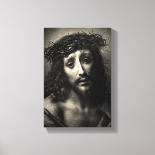 Ik ben het levende brood - Johannes 6:51 Canvas Afdruk (Voorkant)