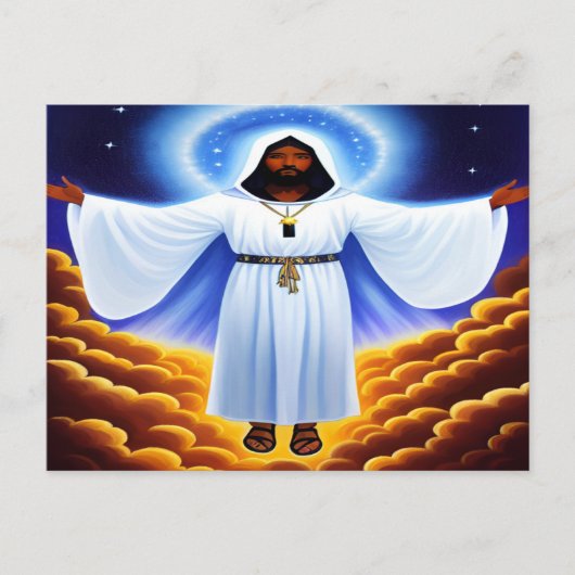 Ik ben het licht Christelijke Briefkaart (Voorkant)