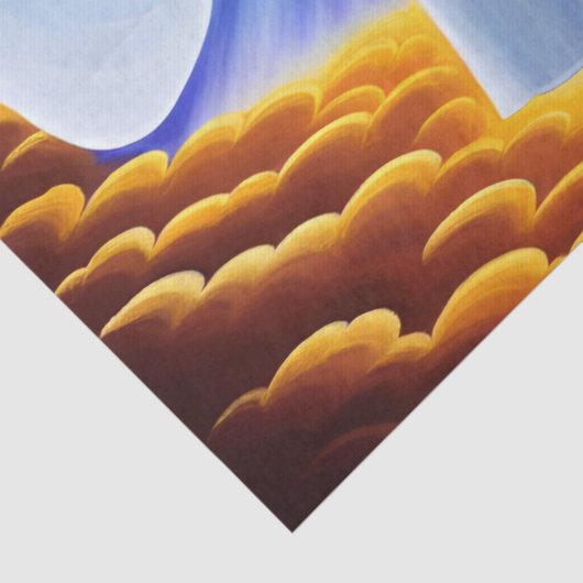 Ik ben het licht Christelijke tissuepapier (Detail)