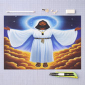 Ik ben het licht Christelijke tissuepapier (Craft)