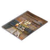 Ik ben het Licht van de Wereld - John 8:12 Notitieboek (Linkerzijde)