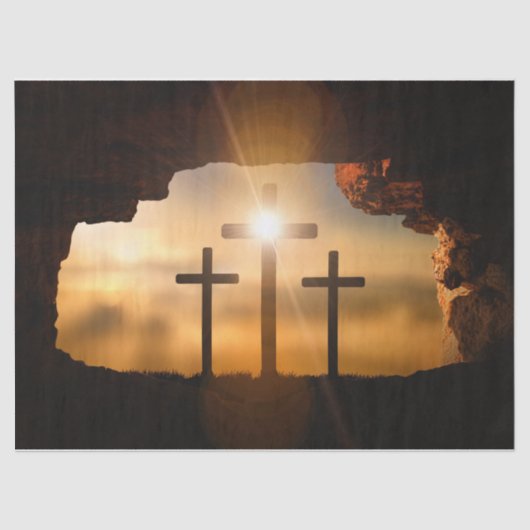 Ik ben het Licht van de Wereld Tissuepapier (Voorkant)