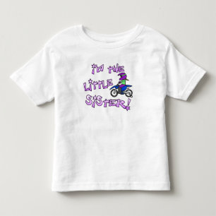 Ik ben het Little Sister Motorcross T Shirt