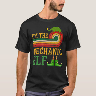 Ik ben het Mechanische Elf Matching Group kerstdee T-shirt