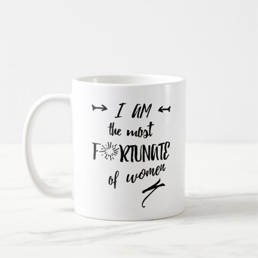Ik ben het meest geforceerde vrouwtje koffiemok (Links)