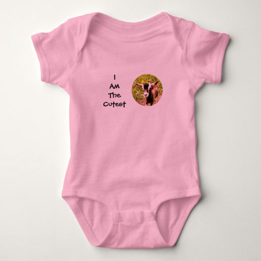 Ik ben het meest gekutste Kind (foto van baby) Romper (Voorkant)