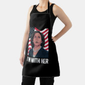 Ik ben het met haar Kamala Stem voor 2024 Presiden Schort (Insitu)