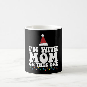 Ik ben het met mama eens deze kerst familie matchi koffiemok