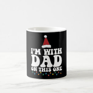 Ik ben het met papa eens met deze kerst familie ma koffiemok