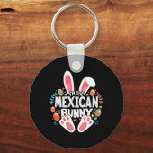 Ik ben het Mexicaanse konijn dat past bij het paas Sleutelhanger (Voorkant)
