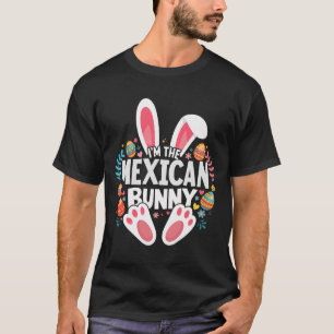 Ik ben het Mexicaanse konijn dat past bij het paas T-shirt