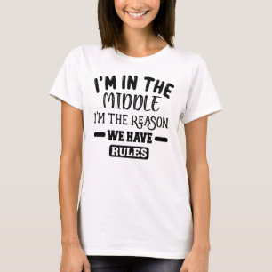 Ik ben het Midden-Oosten, omdat we regels hebben T-shirt
