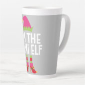 Ik ben het Mimi Elf-kerstkostuum. Latte Mok (Rechterhoek)