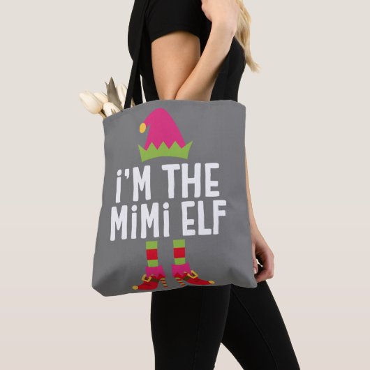 Ik ben het Mimi Elf-kerstkostuum. Tote Bag (Dichtbij)
