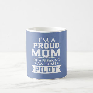 IK BEN HET MOM VAN EEN PROUD PILOT KOFFIEMOK