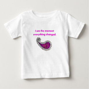 Ik ben het moment roze Paisley