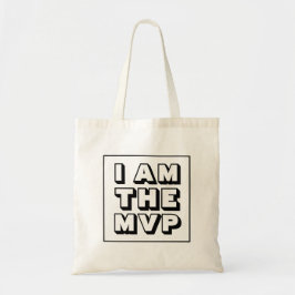 IK BEN HET MVP-Inspirerend Tote Bag