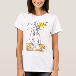 IK BEN HET NIET EENS MET mama Beer Hind Legs T-shirt