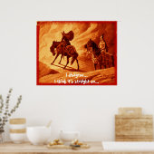 Ik ben het niet eens... poster (Keuken)