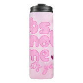 Ik ben het niet, jij bent het thermosbeker (Voorkant)