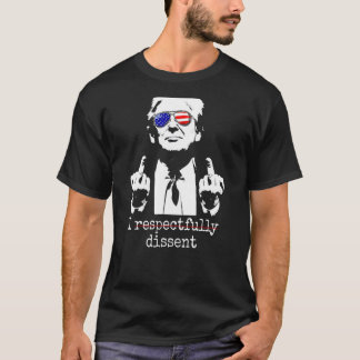 Ik ben het niet met je eens (op de rug) t-shirt