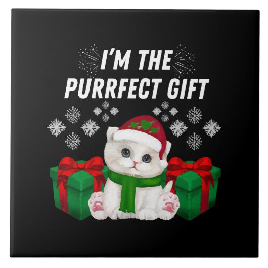 Ik ben het perfecte cadeau tegeltje (Voorkant)